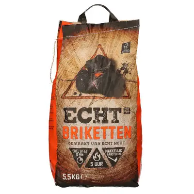 ECHT® Briketten 5,5 kg bij Buitenkookproducten
