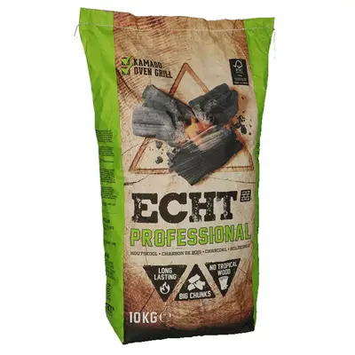 ECHT Professional Houtskool 10 kg bij Vuur & Rook