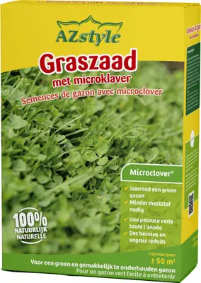 Ecostyle graszaad speelgazon microklaver 50 m2 bij Intratuin
