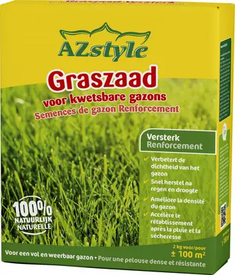 Ecostyle graszaad speelgazon versterkt 100 m2 bij Intratuin