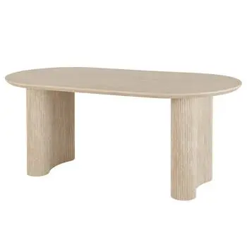 Eettafel CAVARIA ovaal bij home24