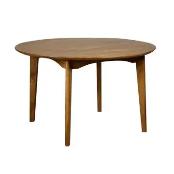 Eettafel Lerma Bruin - Ø 120 cm bij Woonexpress
