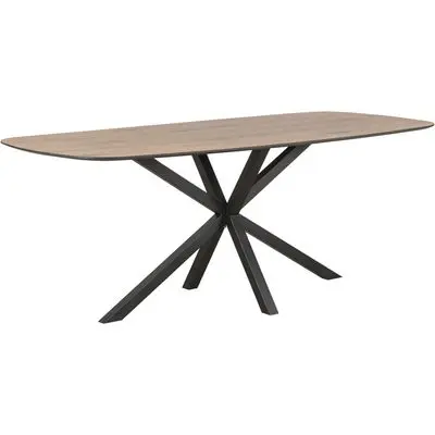 Eettafel Tesino200x100 cm Deens ovaal bij Pronto Wonen