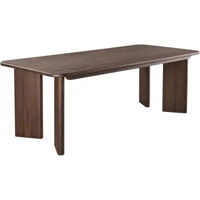Eettafel TondatoAcaciahout 190x100 cm organisch bij Pronto Wonen