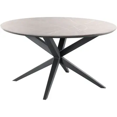 Eettafel Warita marmer rond 120cm bij INHOUSE