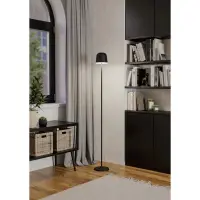 Eglo oplaadbare vloerlamp | Mannera | 2400+3000+4000K | Dimbaar | IP54 | Zwart bij 123led