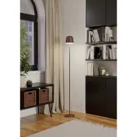Eglo oplaadbare vloerlamp | Mannera | 2400+3000+4000K | Dimbaar | IP54 | Roestkleur bij 123led