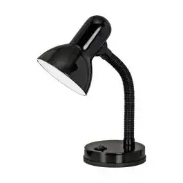 Eglo Tafellamp Basic Staal Zwart | Geschikt voor 1x E27 bij Lampdirect