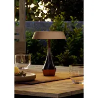 Eglo tafellamp | Turcio | 2500+3000+4000K | IP44 | Brons bij 123led