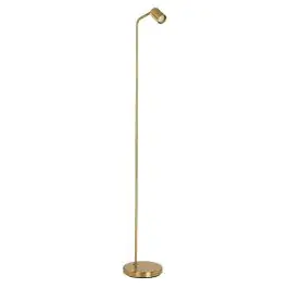 Eglo Vloerlamp Rigomagno Staal Messing | Geschikt voor GU10 bij Lampdirect