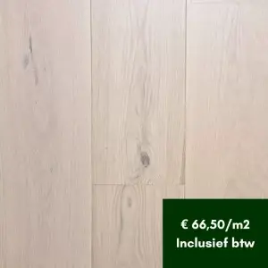 Eiken vloer Elegant 22 cm (14:11/3) – Transp. Wit Gelakt bij Fairwood