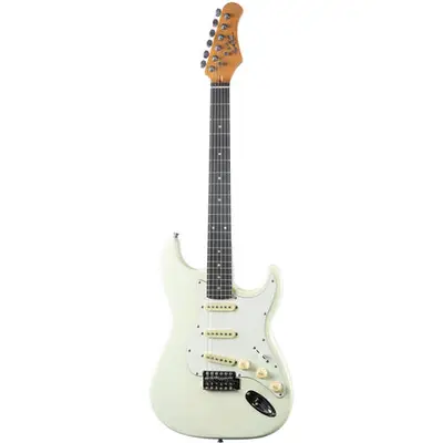 EKO ST300 ST-Style Elektrische Gitaar White bij VDS Instrumenten
