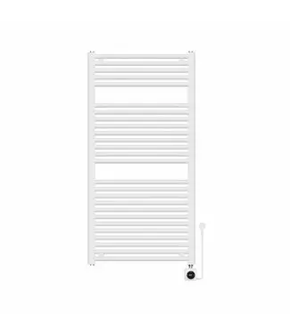 Elara elektrische radiator Smart WiFi 118x60cm Wit 700 Watt bij Sani4Comfort