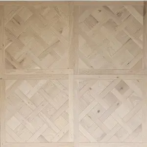 Elite Parket Eiken Versailles Houten vloer Multiplank 05 Onbehandeld - Rustiek A - 20/4 x 800 x 800mm - 0.64m2 bij Kwaliteitparket