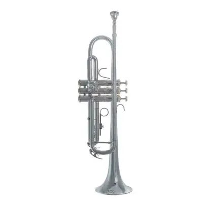Elkhart 100TRS Bb Trompet Verzilverd bij Brugman Muziek