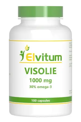 Elvitum Visolie 1000Mg Omega 3 30% bij Vitatheek