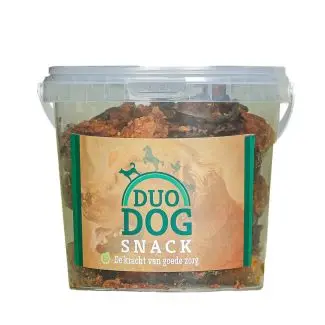 Emmertje DUO Dog Snack, 100% Paardenvet, 350 gram bij Introgreen
