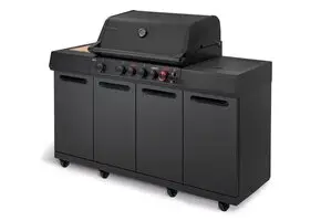 Enders Uniq 4 IK Kitchen Cruster Shadow Gasbarbecue bij BBQtime.nl