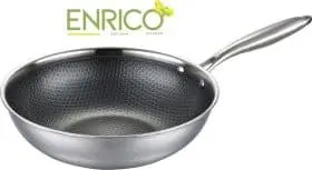 Enrico wok 30cm bij JanvanPeer