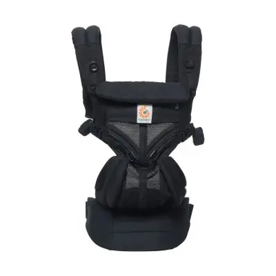 Ergobaby Draagzak Omni Classic - Cool Air Mesh - Onyx Black bij Baby-Dump