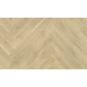 Esta Parket 14287 Dazy Eiken Visgraat Houten Vloer Multiplank Parket Prime AB Extra Mat Lak 5% - Geborsteld - 4-zijdige vellingkant - 14/3 x 100 x 600mm - 1.44m2 bij Kwaliteitparket