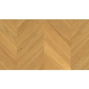 Esta Parket 15501 Nova Eco Elite Prime Eiken Hongaarse Punt Houten Vloer Lamelparket Extra Mat Lak 5% - Licht Geborsteld - 4-zijdige Micro vellingkant - 13/3 x 120 x 675mm - 1.944m2 bij Kwaliteitparket