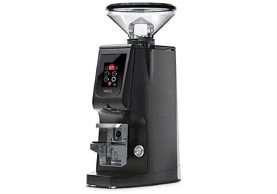 Eureka ATOM W65 zwart koffiemolen bij Espressowinkel