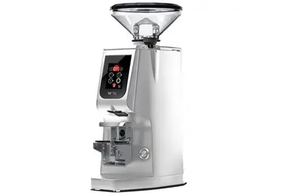 Eureka ATOM W75 chroom koffiemolen bij Espressowinkel