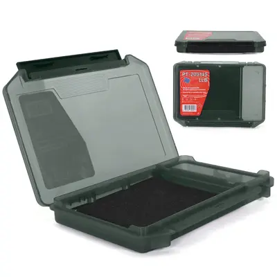 Eurocatch Pro-Tackle LureBox - Viskoffer - 20G Foam 20x15x3cm Grey bij Raven Hengelsport