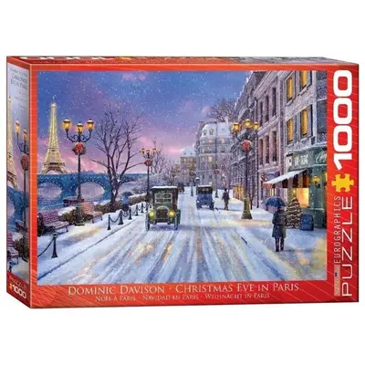 Eurographics Christmas Eve in Paris: 1000 stukjes - Puzzel bij De Spelletjes Vrienden