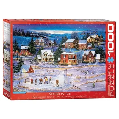 Eurographics Patricia Bourque: Stars on Ice (1000 stukjes) - Puzzel bij De Spelletjes Vrienden