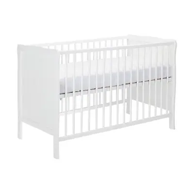 Europe Baby Sarah II Ledikant 60 x 120 cm - Mat Wit bij Baby-Dump