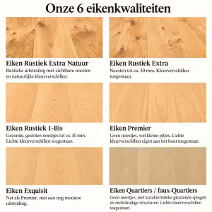 Europees Eiken Tapis Vloer - Diverse afmetingen en bewerkingen - Op maat gemaakt - Maak uw keuze bij Kwaliteitparket