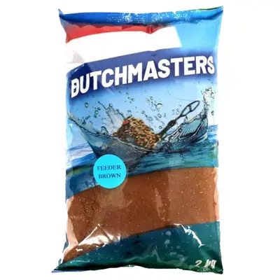 Evezet Dutchmasters - feeder brown - Lokvoer Kleur Bruin - 2Kg bij Raven Hengelsport