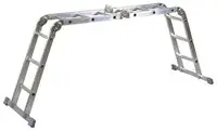 Excelsior Multi vouwladder aluminium 4x3-treeds bij Hubo