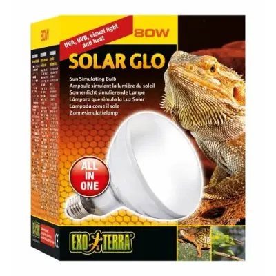 Exo Terra Solar Glo Warmte- en UVB-lamp bij Junai