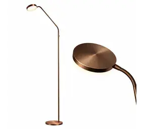 Expo Trading Vloerlamp Duuk oplaadbaar H 166 cm brons bij Lamponline