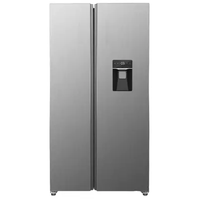 Exquisit SBS146-WS-040ES Amerikaanse koelkast - Vrijstaand - Breedte 90 cm - Hoogte 177 cm - 288 l - 177 cm bij MediaMarkt