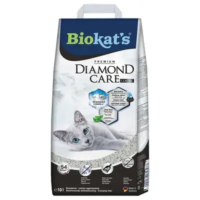 Extra voordelig! Biokat's Diamond Care kattenbakvulling Diamond Care Classic (10 l) bij Zooplus