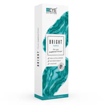 EyeDefinition BRIGHT Toric (30 lenzen) bij LensOnline