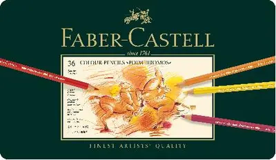 Faber-Castell Polychromos kleurpotloden - 36 stuks bij Pipoos