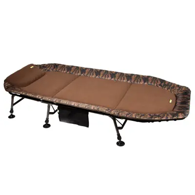 Faith Big Camou Bedchair - Fleece liggedeelte bij Raven Hengelsport