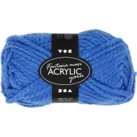 Fantasia maxi acryl wol blauw 50gr 35 meter bij Creaknutselen