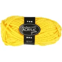 Fantasia maxi acryl wol geel 50gr 35 meter bij Creaknutselen