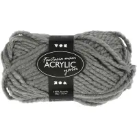 Fantasia maxi acryl wol grijs 50gr 35 meter bij Creaknutselen
