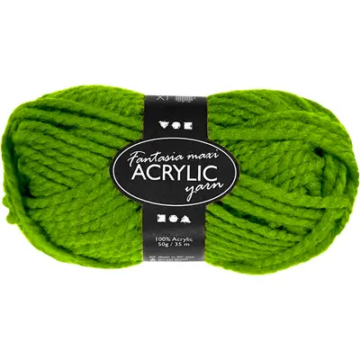 Fantasia maxi acryl wol groen 50gr 35 meter bij Creaknutselen