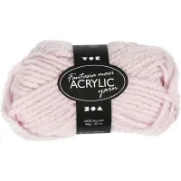 Fantasia maxi acryl wol licht roze 50gr 35 meter bij Creaknutselen