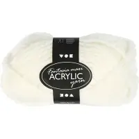 Fantasia maxi acryl wol off white 50gr 35 meter bij Creaknutselen