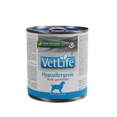 Farmina VetLife Hypoallergenic Eend & Aardappel - Hondenvoer - Blik bij Medpets
