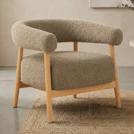 Fauteuil eiken frame bij LUMZ